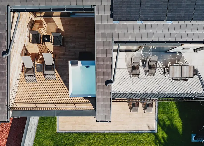 Penthouse Mit Whirlpool In 公寓 欣特察尔滕